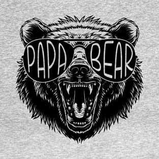 Papa bear sunglasses T-Shirt